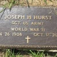 Joseph H  (Veteran WWII) HURST