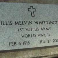 Willis Melvin (Veteran WWII) WHITTINGTON