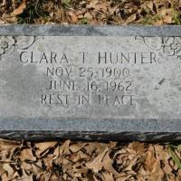 Clara T HUNTER